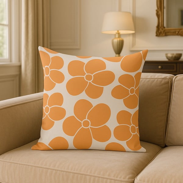 Spilvendrāna 43x43 cm Orange Meadow – Mila Home-image-3