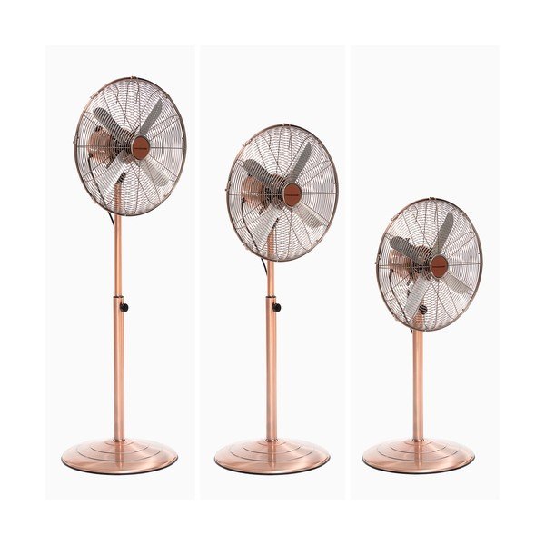 Regulējams ventilators vara krāsā InnovaGoods Retro