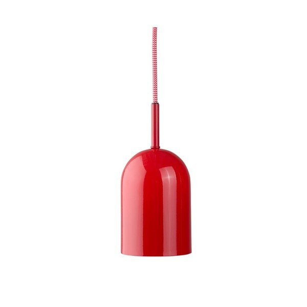 Sarkana metāla piekaramā lampa ø 10 cm Ara – Jotex