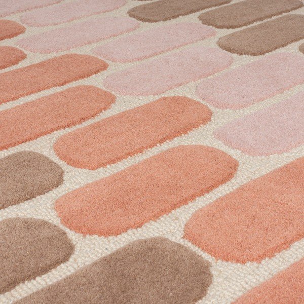 Oranžs vilnas paklājs Flair Rugs Fossil, 60 x 230 cm-image-2