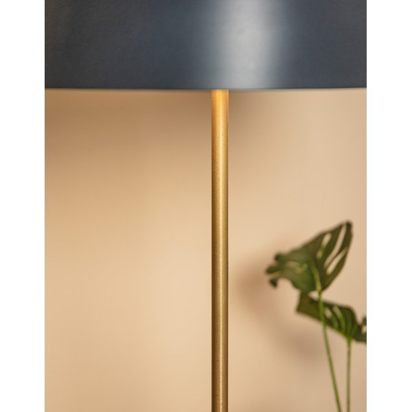 Tumši zila galda lampa La Forma Binary, augstums 31 cm-image-4