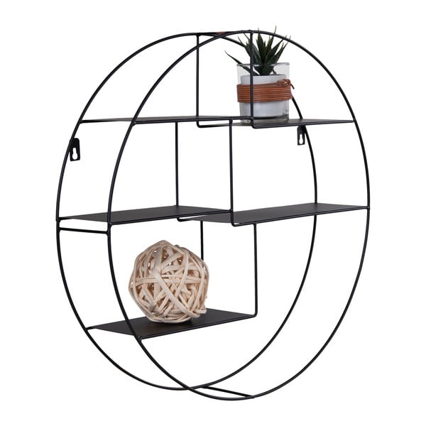 Melns divstāvu metāla plaukts Genk – House Nordic-image-2