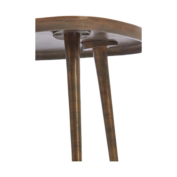 Metāla sānu galdiņš 32x48 cm Puno – Light & Living-image-3