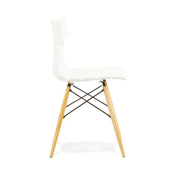 4 baltu pusdienu krēslu komplekts Kokoon Design Strata-image-2