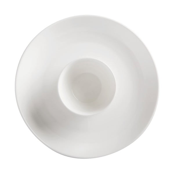 Balta porcelāna uzkodu bļoda Maxwell & Williams Chip & Dip