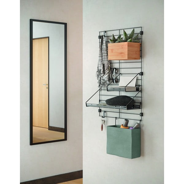 Dabīga toņa bambusa uzglabāšanas kaste moduļu plauktu sistēmai 19x15 cm Mural – Metaltex-image-1