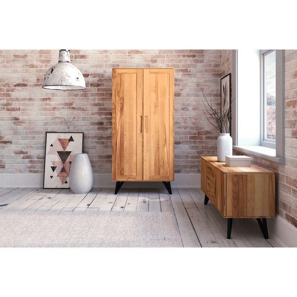 Dižskābarža koka skapis 91x185 cm Golo – The Beds-image-1