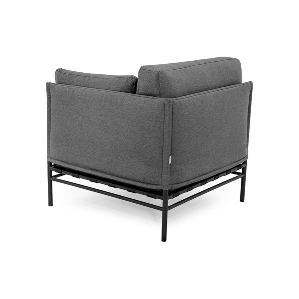 Tumši pelēks modulārais dārza dīvāns (ar maināmu stūri) Dandy – Sit Sit-image-4