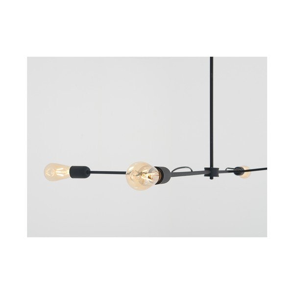 Melna piekaramā lampa CustomForm Triso Quadro-image-3