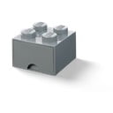 Bērnu tumši pelēka uzglabāšanas kaste ar atvilktni LEGO®