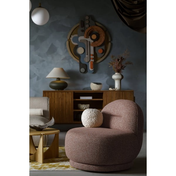 Sarkans atpūtas krēsls Ovo – Miuform-image-1