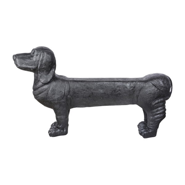 Melns dārza sols Dachshund – Esschert Design-image-3