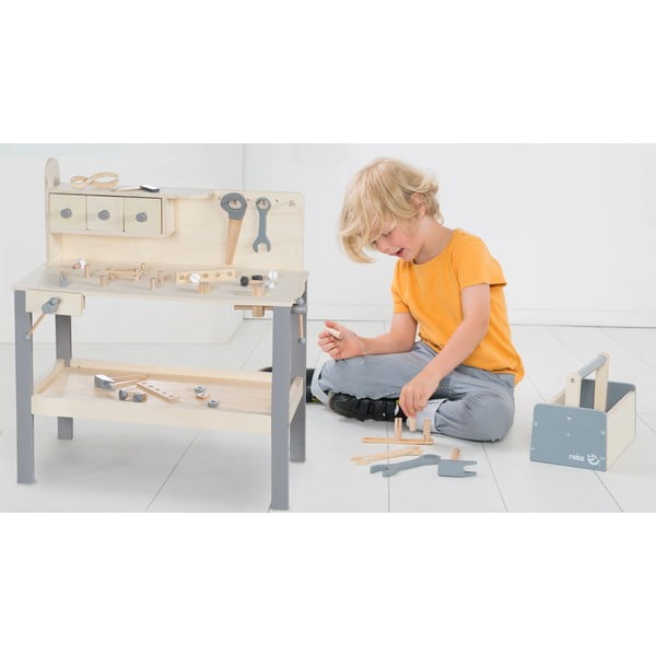 Bērnu rotaļu darba galds ar instrumentiem – Roba-image-1