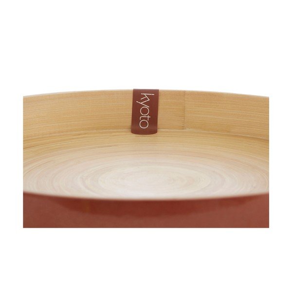 Bronzas bambusa servēšanas paplāte Premier Housewares, ⌀ 35 cm-image-1