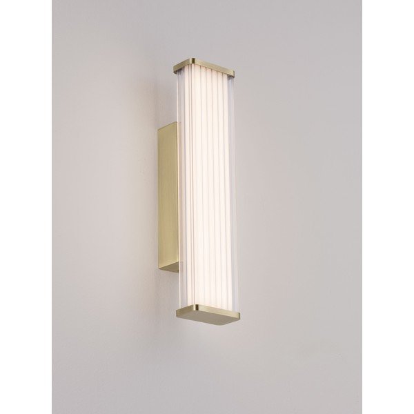 Matētas zelta krāsas metāla LED sienas lampa Misty – Nova Luce-image-2