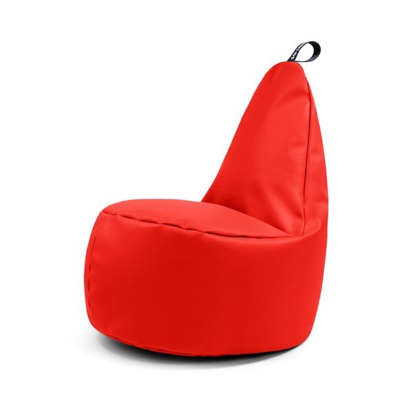 Sarkans sēžammaiss no ādas imitācijas Lull XL – So Soft?