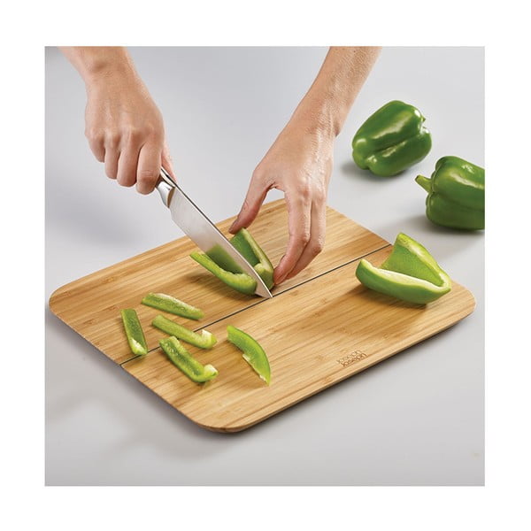 Bambusa saliekamais griešanas dēlītis Joseph Joseph Bamboo, 32,5 x 27 cm-image-3