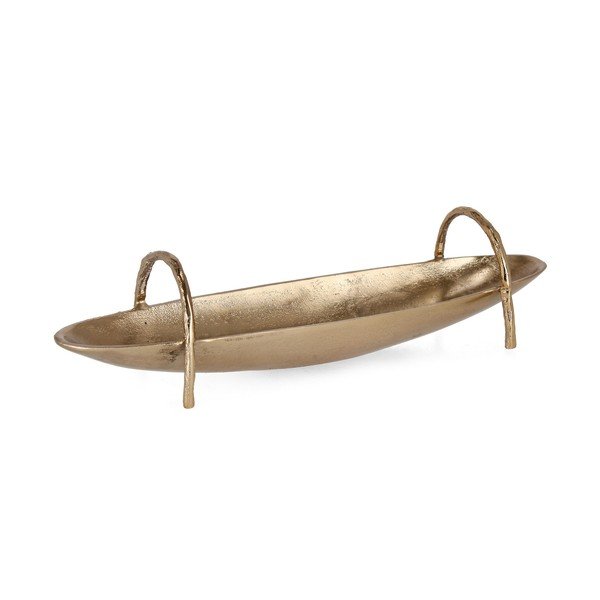 Metāla dekoratīva paplāte 12x47,5 cm Sagar – Bizzotto