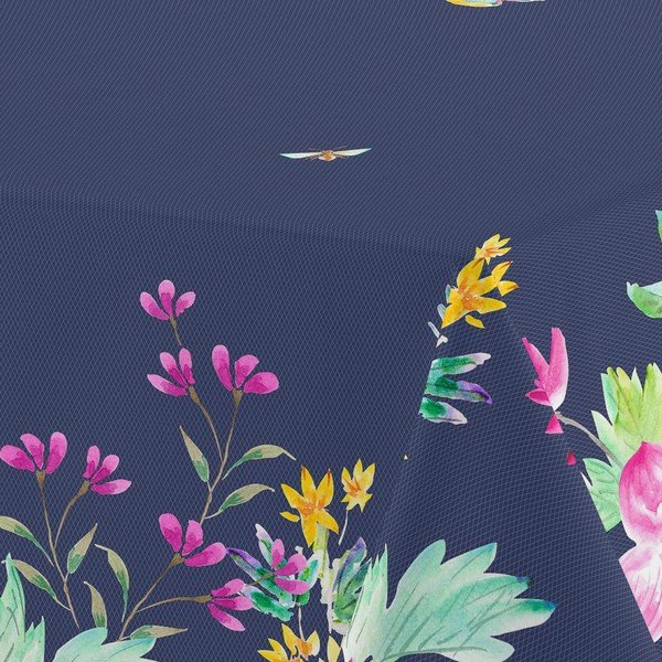 Kokvilnas galdauts 150x150 cm Midsummer – Happy Friday-image-1
