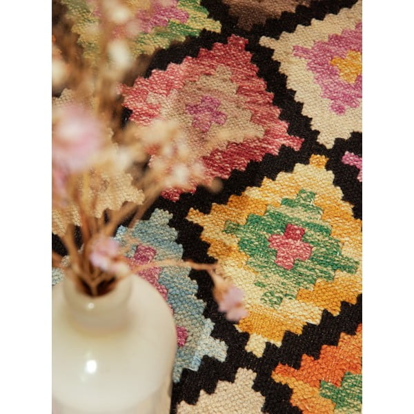 Divpusējs/ar rokām darināts vilnas paklājs 200x290 cm Kamal Zara – Nouristan-image-3