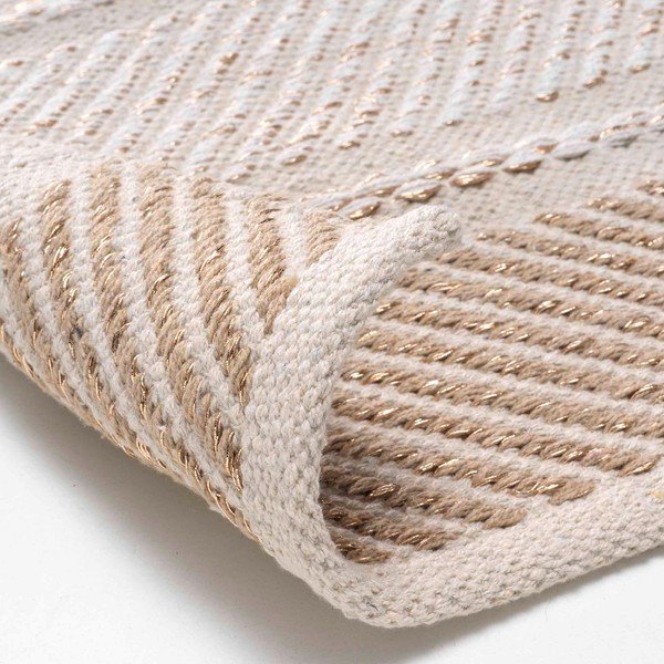 Krēmkrāsas mazgājams paklājs 60x90 cm Silves – douceur d'intérieur-image-4