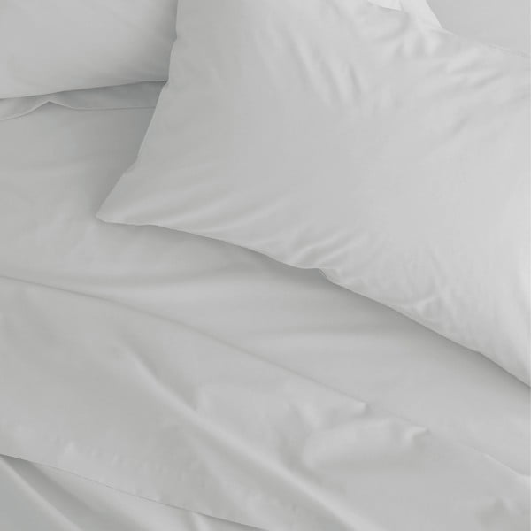 Balts palags no perkala ar gumiju 90x190 cm Easy Iron Percale – Catherine Lansfield-image-2