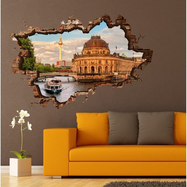 Sienas uzlīme 3D Art Marro, 135 x 90 cm-image-1