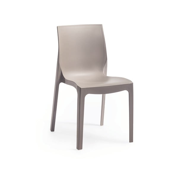 Smilškrāsas plastmasas dārza krēsls Emma – Rojaplast