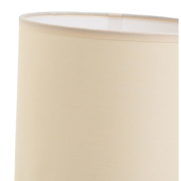 Ķieģeļu sarkana/krēmkrāsas galda lampa ar auduma abažūru (augstums 39 cm) – Casa Selección-image-3