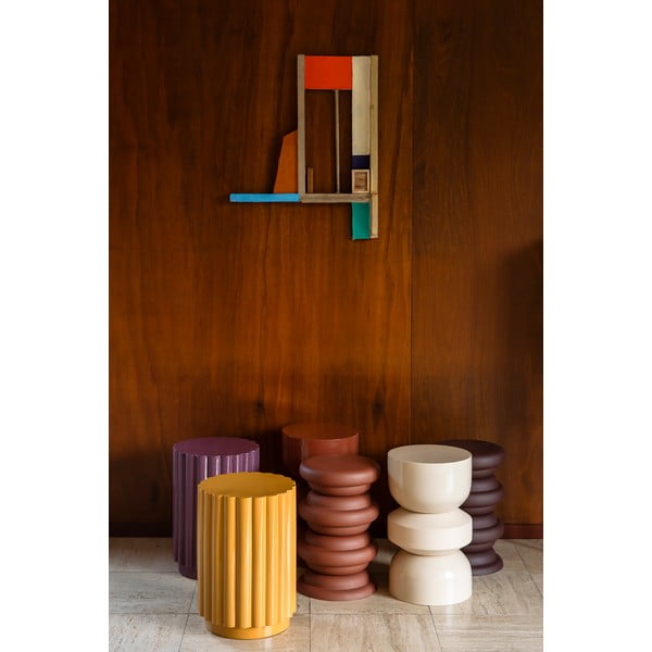 Apaļš sānu galdiņš ø 32 cm Camila – Dutchbone-image-1