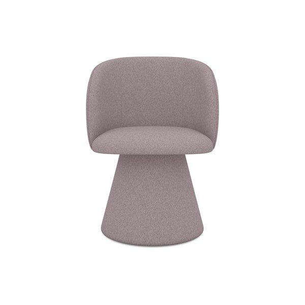 Gaiši violets polsterēts ēdamistabas krēsls Maia – Makamii-image-1