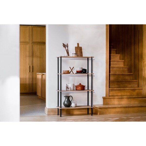 Dabīga toņa plaukts ar ozolkoka imitāciju 80x127x35 cm Teidi – noo.ma-image-2