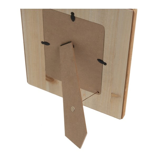 Dabīga toņa bambusa stāvošs foto rāmis 23x28 cm – Casa Selección-image-3