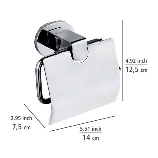 Pašturošs metāla turētājs tualetes papīram Maribor – Wenko-image-3