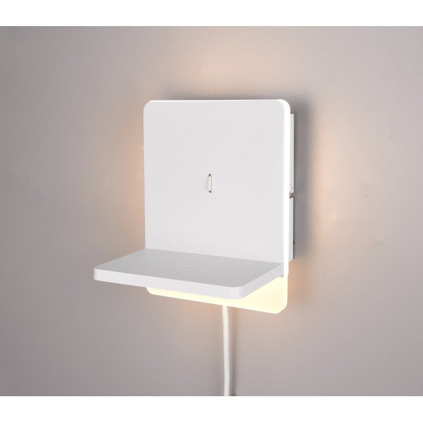 Balta LED sienas lampa ar regulējamu spilgtumu Fairfield – Trio-image-1