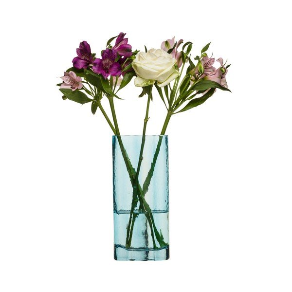 Vāze tirkīza krāsas Sagaform Sea Siluett, 26 cm-image-2