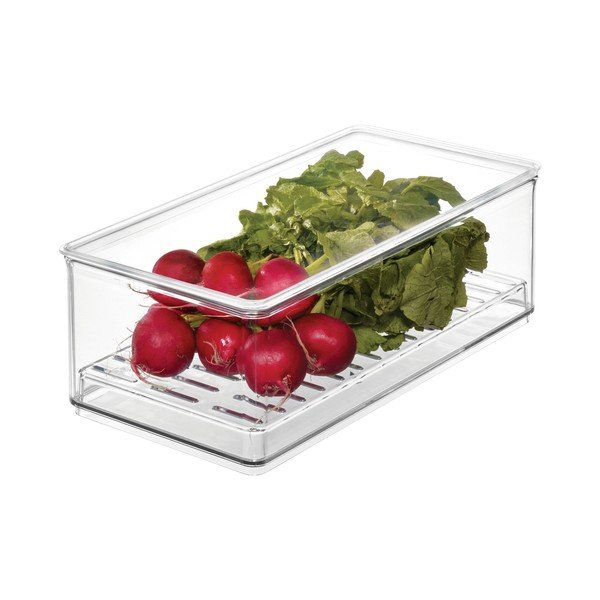 Caurspīdīga uzglabāšanas kaste iDesign The Home Edit, 31,1 x 15,9 cm-image-4