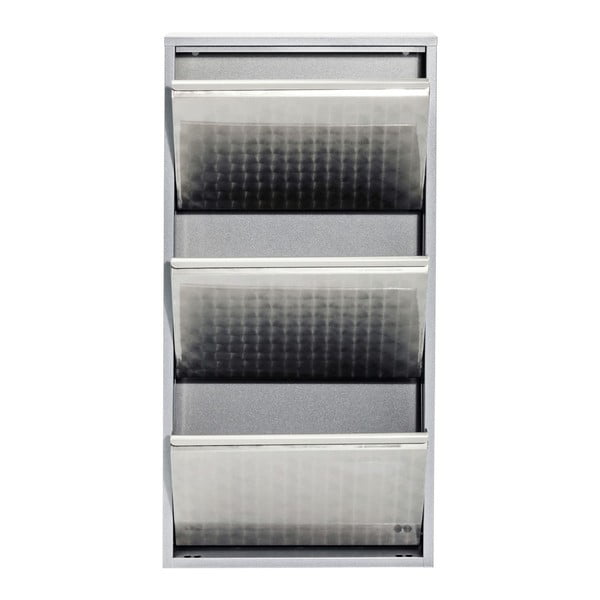 Metāla apavu statīvs sudraba krāsā Kare Design Caruso-image-1