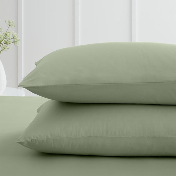 Spilvendrānas no kokvilnas perkala (2 gab.) 50x75 cm Cotton Percale – Bianca-image-1
