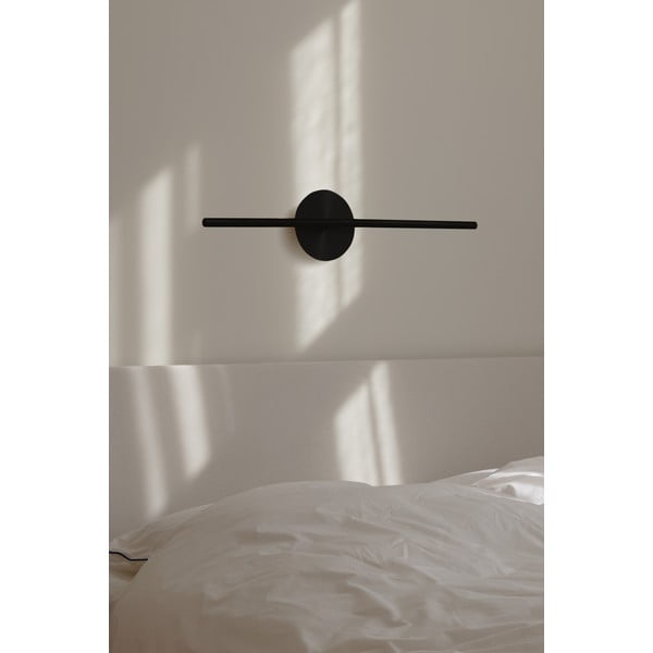 Melna metāla LED sienas lampa ar regulējamu spilgtumu Omni Wall – UMAGE-image-2