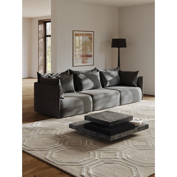 Antracīta pelēks dīvāns 270 cm Dune – TemaHome-image-3