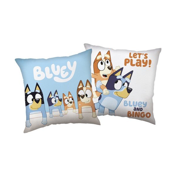 Bērnu spilvens ø 40 cm Bluey "Let´s Play" – Jerry Fabrics