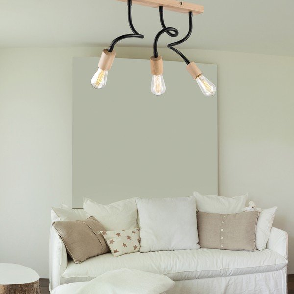 Melns/dabisks griestu gaismeklis – LAMKUR-image-3