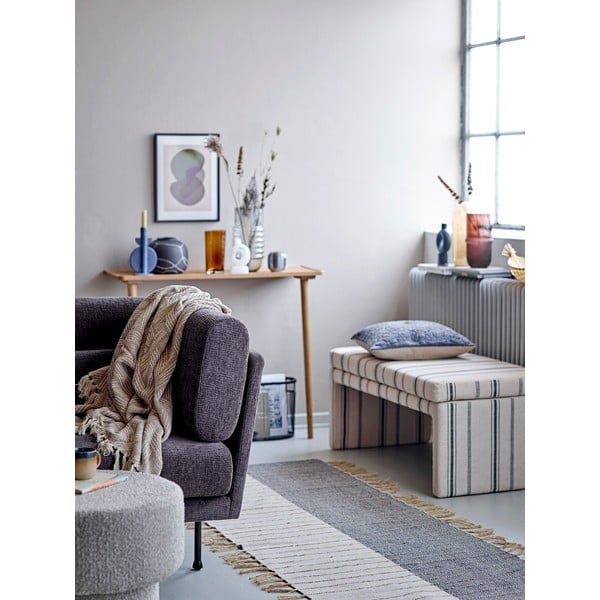 Zila māla vāze Bloomingville Dardo, augstums 20 cm-image-1