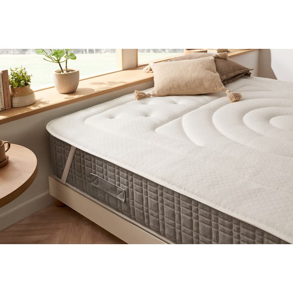 Divpusējs putu matraču aizsargs 200x140 cm Classic – Moonia-image-3