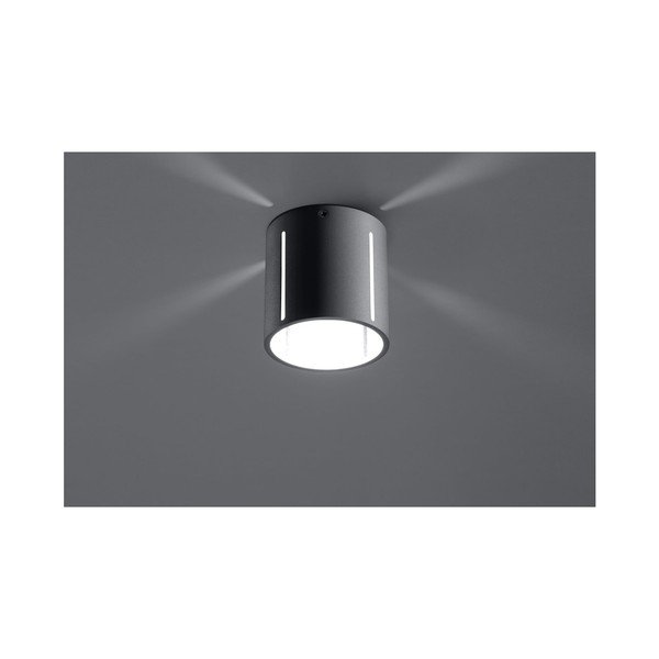 Pelēka griestu lampa Sollux Vulco-image-2