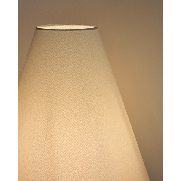 Brūna stāvlampa ar auduma abažūru (augstums 153 cm) Navat – Kave Home-image-2