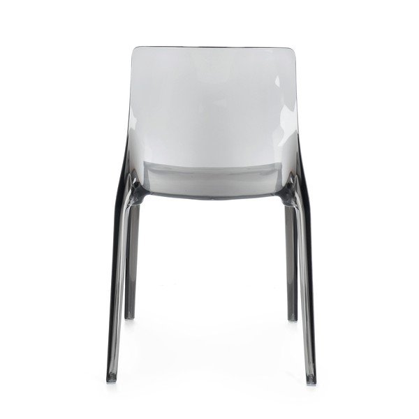 Pelēks plastmasas dārza krēsls Adele – Bizzotto-image-4