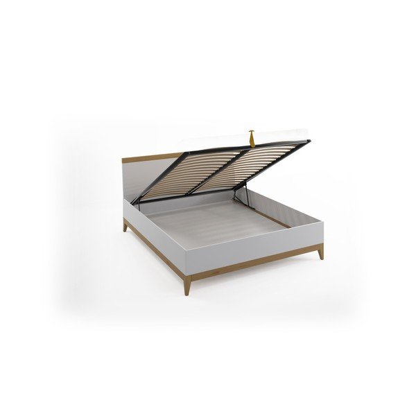 Divguļamā gulta no priedes masīvkoka SKANDICA Livia BC, 140 x 200 cm-image-3