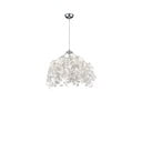 Balts piekaramais gaismeklis Reality Pendant Leavy, augstums 150 cm
